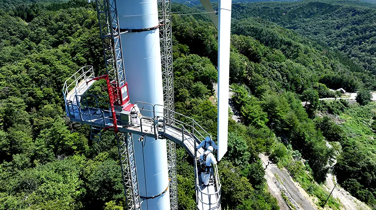 大型風力発電所 撤去工事 | 株式会社ナラタ | 佐賀の大型解体・特殊